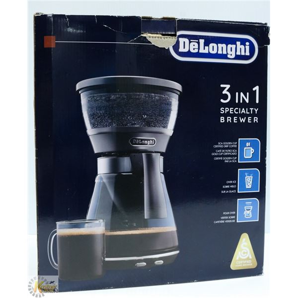 DELONGHI SPECIALTY 3 IN 1 COFFEE BREWER
