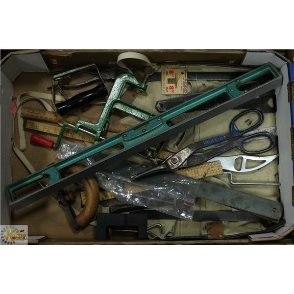BOX OF RETRO TOOLS