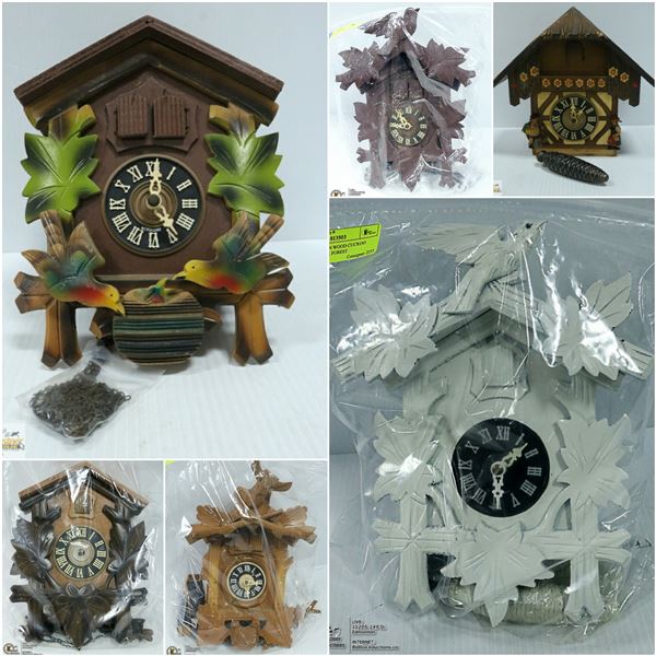 FEATURED WEST GERMAN CUCKOO CLOCKS