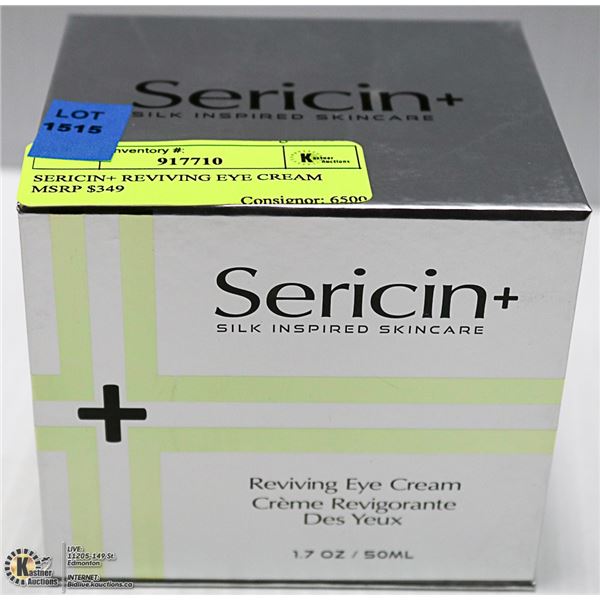 SERICIN+ REVIVING EYE CREAM MSRP $349