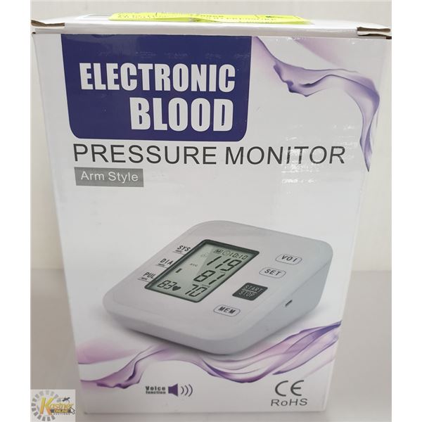 ELECTRONIC BLOOD PRESSURE MONITOR