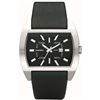Image 2 : NEW DIESEL BLACK DIAL BLACK LEATHER STRAP MSRP$259