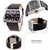 Image 8 : NEW DIESEL BLACK DIAL BLACK LEATHER STRAP MSRP$259