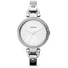 Image 2 : NEW FOSSIL GLITZ SILVER TONE 32MM MSRP $205