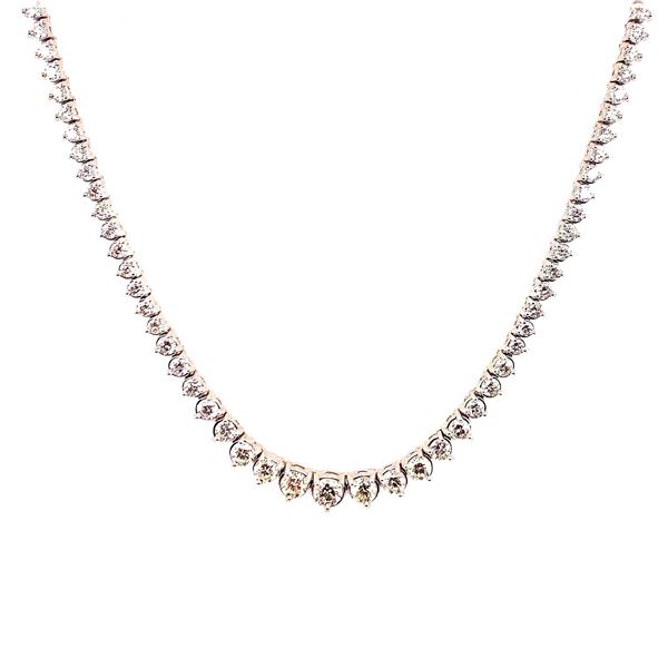 10K Diamond Riviera Necklace