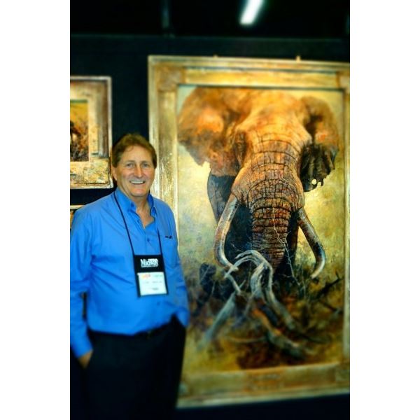 Kobus Moller Original Oil Painting "Ancient Pathways"