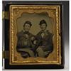 Image 1 : Ruby Ambrotype of Two Virginia Confederates