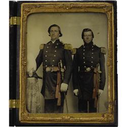 Cased 1/2 Plate Ambrotype, Robert Doak Lilley