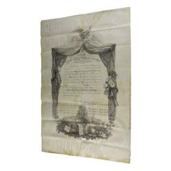 West Point Diploma Signed by Robert E. Lee