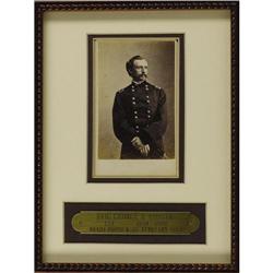 Brig. General George A. Custer Carte De Visite