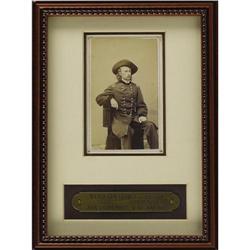 Major General George A. Custer Carte De Visite