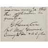 Image 2 : Gen George A Custer Autograph Note Signed