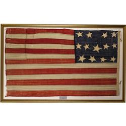 Early 18th Century U. S. National Flag, ca. 1790
