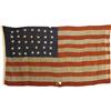 Image 1 : A 35-Star Flag With Hand-Applied Stars This 35-