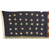 Image 2 : A 35-Star Flag With Hand-Applied Stars This 35-