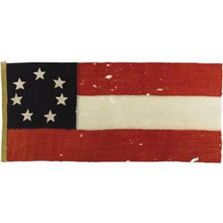 Confederate 1st National Pattern Flag The origi
