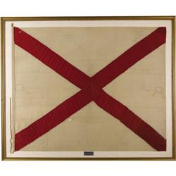 Confederate Naval Signal Flag - Captured at Fort