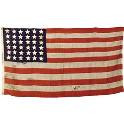 A Flag of the 7th New York Infantry This is a h