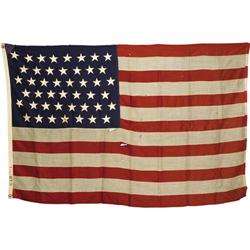 38 Star U. S. “ Grand Army of the Republic” Flag