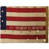 Image 4 : 21st U.S. Infantry Regimental Flag - hand paint
