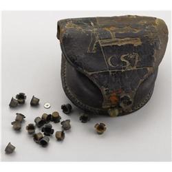 Confederate-used Cap Box