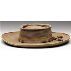 A Confederate Officer's Slouch Hat With Gold Cor