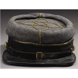Original Confederate Lieutenant's Kepi