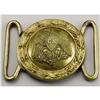 Image 1 : Extremely Rare CS In The Shield Belt Plate