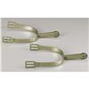 Image 2 : A Pair of Silver Confederate Spurs This pair of