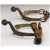 Image 2 : A Pair of Partial-Gilt Eagle-Head Spurs - Civil