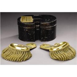 The Gold Epaulets of Albert Sidney Johnston as a