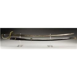 NASHVILLE PLOW WORKS CONFEDERATE CAVALRY SABER W