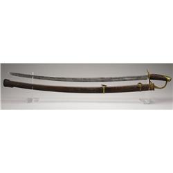 CONFEDERATE BOYLE & GAMBLE CAVALRY SABER W/METAL