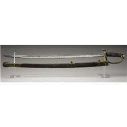 CONFEDERATE PRESENTATION FOOT OFFICERS SWORD WIT