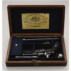 A Rare Cased Morton Pinfire Revolver This Irish 