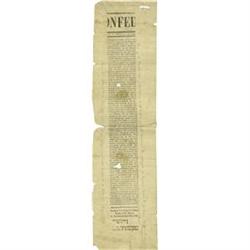 Scarce CW “Wallpaper Edition” of a General Order