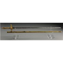 1840 Pattern Medical Staff or Pay Dept. Sword