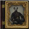 Image 1 : 1/6th Plate Ambrotype of a Federal Corporal