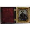 Image 3 : 1/6th Plate Ambrotype of a Federal Corporal