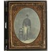 Image 1 : Cased 1/4th Plate Tintype of a Federal Private