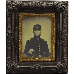 Ambrotype of Federal Infantry Officer