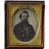 Image 1 : 1/9th Plate Ambrotype of a Confederate Officer