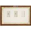 Image 2 : General William T Sherman Framed Group of 3 CDVs