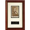 Image 1 : General William T. Sherman Cabinet Photo Signed