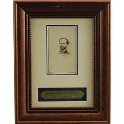 Gen William T Sherman Framed Brady CDV 