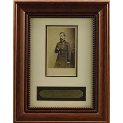 Union General Lew Wallace Framed Carte de Visite