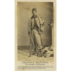 CDV of Francis E. Brownell CMH