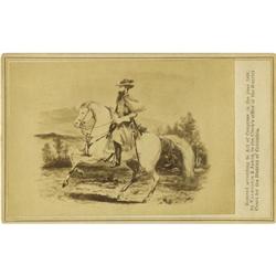 Rare Turner Ashby Carte de Visite