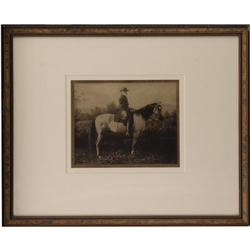 Robert E. Lee and Traveller Photograph