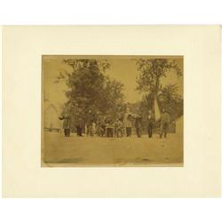 Albumen Photo of Late War Prisoner Exchange